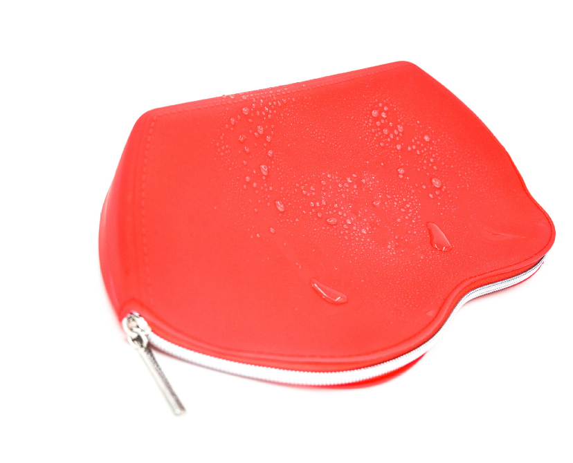 Custom Lip Shape Cosmetic Silicon Bag