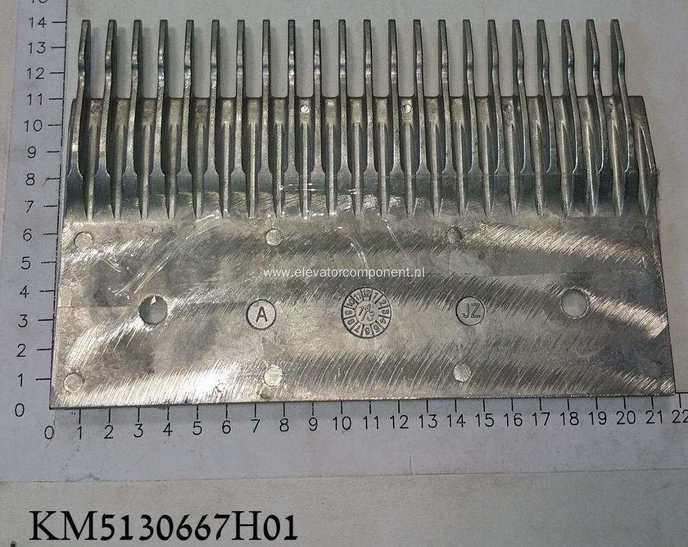 Aluminum Comb for KONE Escalators KM5130667H01