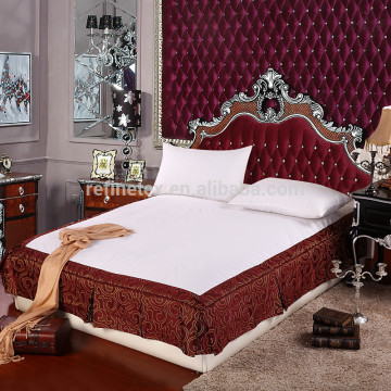 Bed Skirt For Hotel Use, Hotel Bed Skirt, Fitted Bed Skirt
