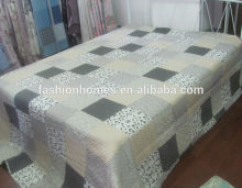 colorful printed home cheap fabrics quilt/custom printed quilt