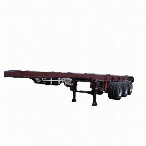 Cheap 40feet 3/4 Axles flatbed truck trailer