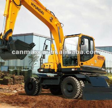 15t Hyundai wheel excavator R150w-9