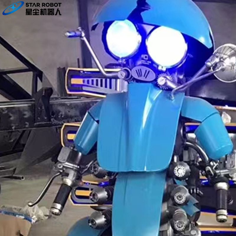 Model besi animatronik Animatronic Iron Model