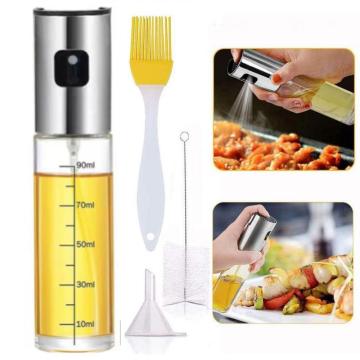 Glass Spray Bottle 100ML Oil Bottle For Cooking