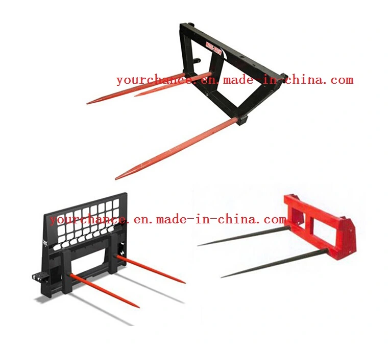 Hot Sale Agricultural Machinery Parts Farm Implement Tool Bale Fork for Farm Tractor Front End Loader