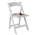 Penerimaan Perjamuan Modern White Folding Events Chairs