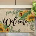 Sunflowers Summer Decorative Doormat