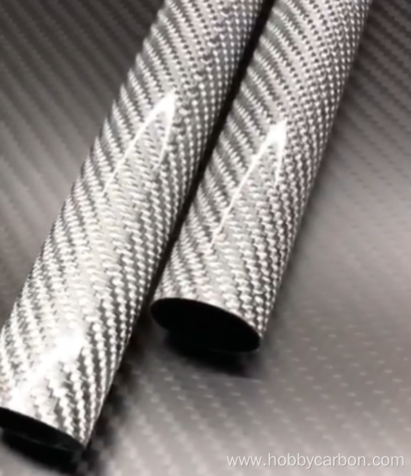 Quality assurance 100% real carbon fiber colored tube