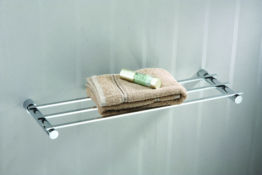 Rejilla de ducha de latón de una capa Single layer brass shower rack