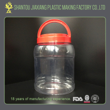 Unique candy colored plastic jars and container