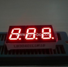 Common Cathode 3 Digit 0.4" Ultra Bright Red 7 Segment Led Numeric Displays?