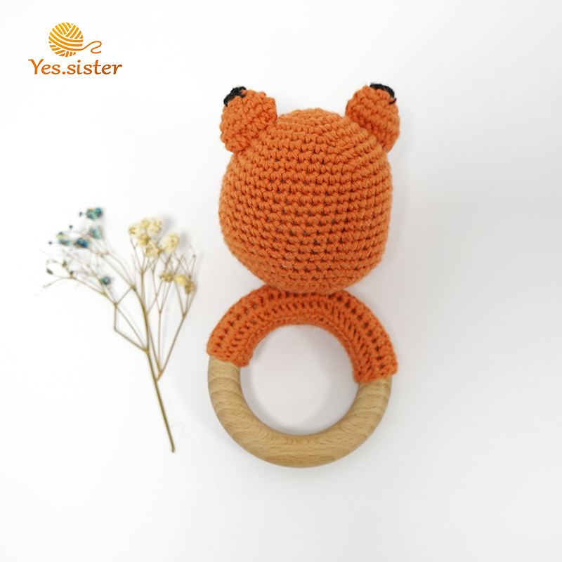 Crochet Fox Teether