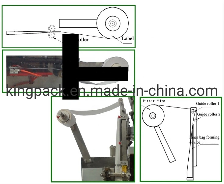 Automatic Tea Bag Packing Machine for Inner Bag and Outer Bag