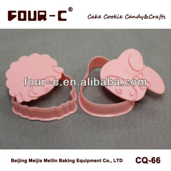 Christmas cookie cutter set,plastic biscuit cutter set