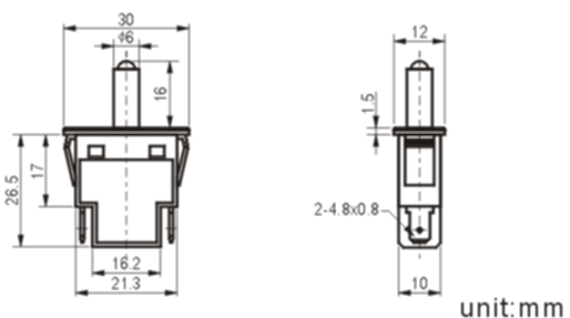 RDS-09-1 refrigerator switch