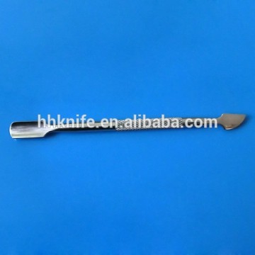 stainless steel double ended cuticle pusher,manicure