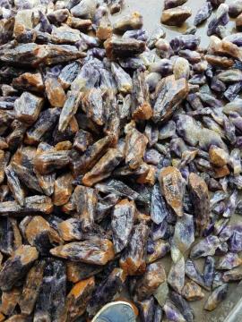 small amethyst block stone