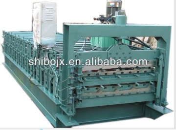 double iron sheet rolling forming aluminium machine