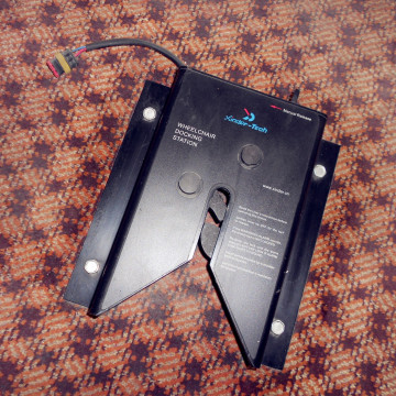 X-803-1 Wheelchair Docking System: Fixed Floor Wheelchair Restraint for Safety