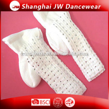 New Fashion Professional Irish Dance Poodle Socks with gem                        
                                                Quality Choice
