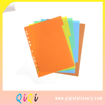 customized a4 index file folder dividers