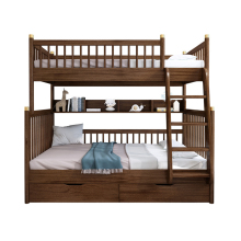 Solid Wood Kids Bunk Beds with Desk - Wholesale