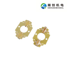 High performance cooling fan brush holder