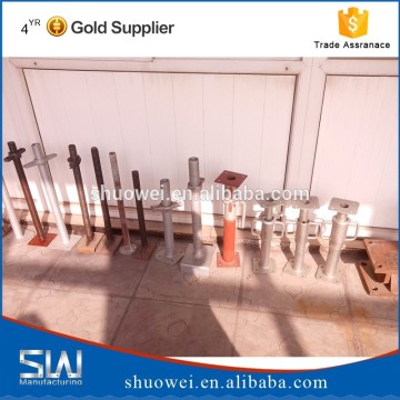 Galvanized Solid Pipe Shoring Top Jack