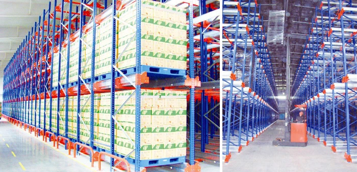 High Quality Movable Warehouse Automatic Pallet Racking System Radio Shuttle Rack