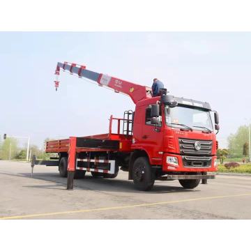 Grue de 6 tonnes montée sur camion hydraulique de qualité garantie 6x4