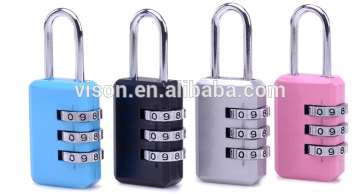 Reset Luggage Security Padlock Suitcase Combination Lock