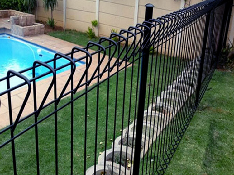 PVC Costed Roll Top BRC Wire Mesh Fence