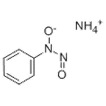 Benzenamine,N-hydroxy-N-nitroso-, ammonium salt (1:1)  CAS 135-20-6