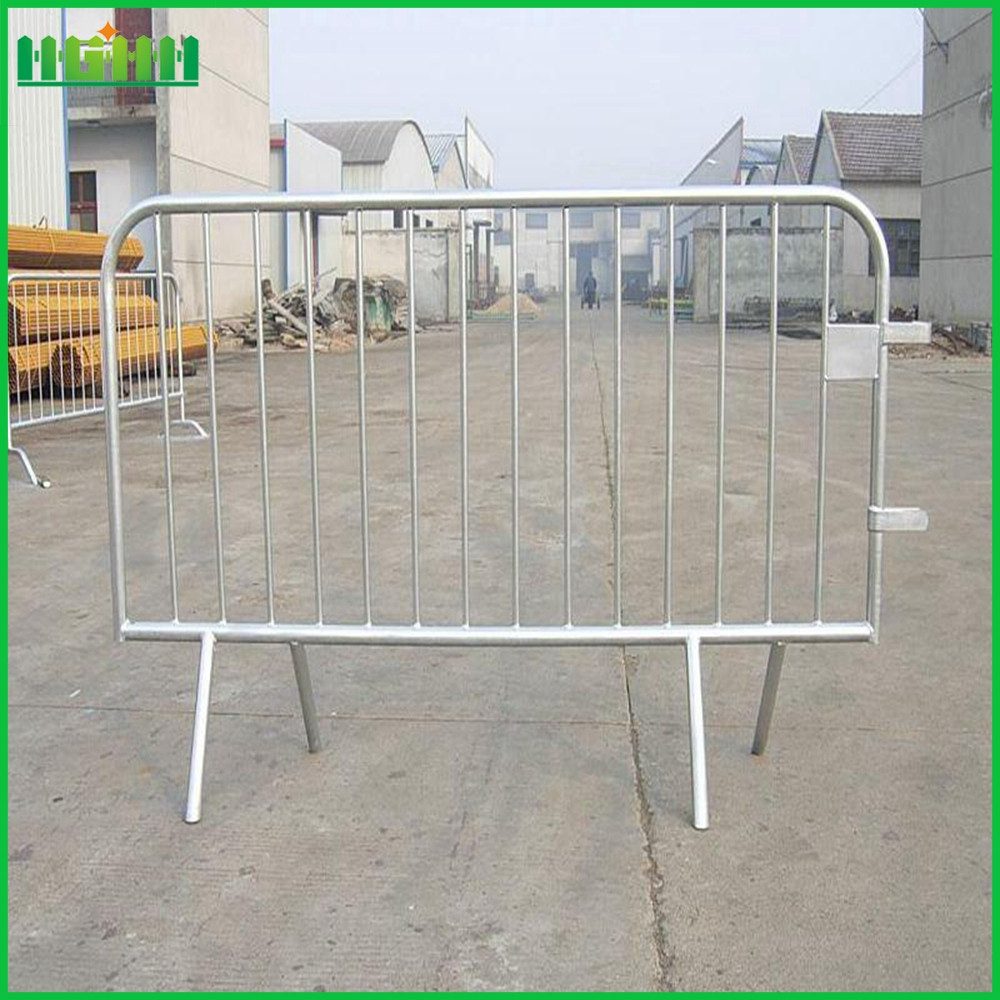 Removable Galvanized Crowd Control Barrier Temporary Fence