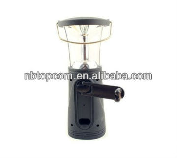 6 led dynamo camping lantern