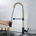 Faucet dapur pegangan tunggal kuningan berkualitas baik