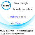 Shenzhen Port LCL Konsolidierung nach Johor