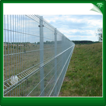 PVC metal 3D rigid iron fencing