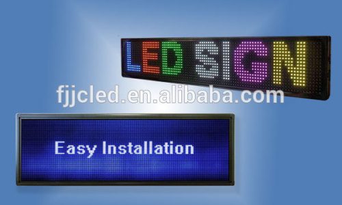 Outdoor programmable led signs window led signs