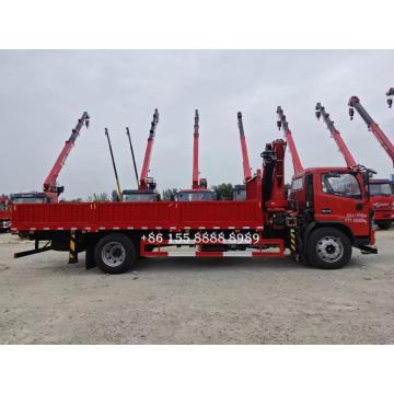 Dongfeng pliage bras mobile camion de grue hydraulique