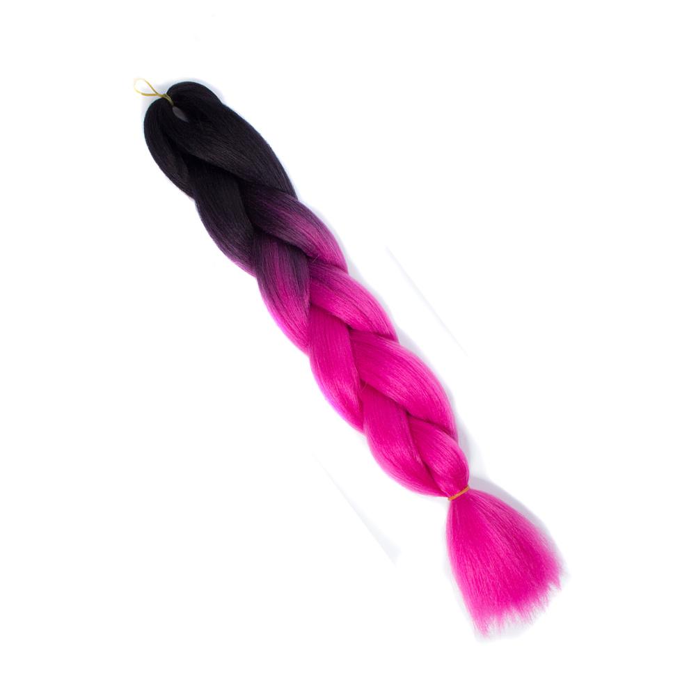 MYZYR Prestretched Ombre Braiding Hair Extensions Pageup Afro Jumbo Crochet Braids Blue Expression Synthetic Hair