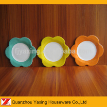 10'' Melamine Flower Plate