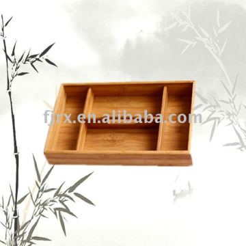 Bamboo cutlery tray,bamboo box