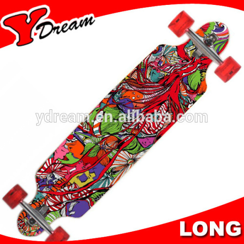 Custom Pattern Hybrids wholesale longboards trucks and wheels For Boys