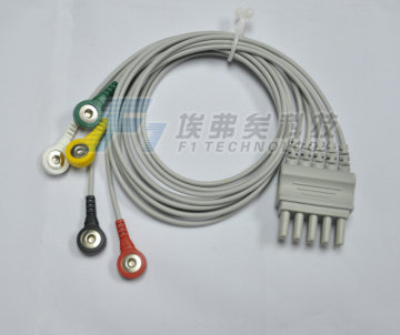 Spacelabs 5ld Wires ECG Cable