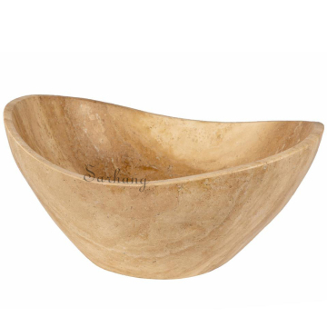 Natural Travertine Stone Bathtub Bathroom Bathtub