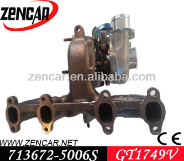 Golf tdi turbocharger GT1749V 713672-5006S