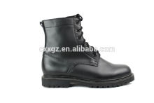 Genuine leather army boots