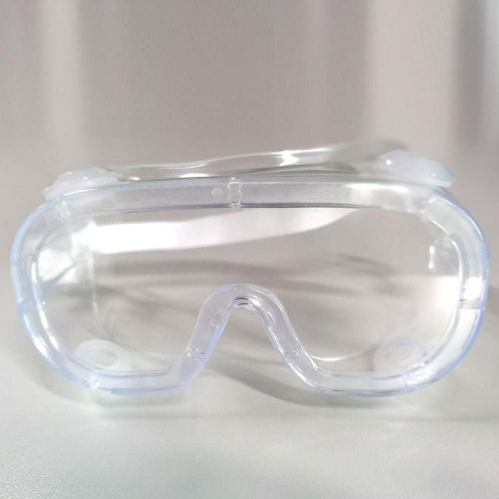 Medical goggles with good impact resistance