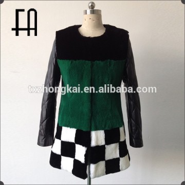 Factory direct wholesale price women's real fur winter coat /parka winter jacket parka fur jacket